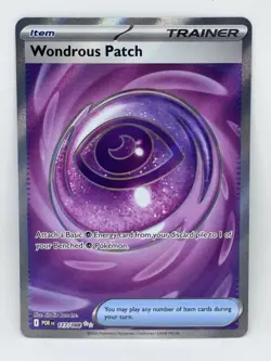 Pokemon TCG Wondrous Patch 117/088 Me03: Perfect Order Full Art Holo NM - Image 1