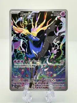 Pokemon TCG Chaos Rising ME04 - Xerneas 91/86 Illustration Rare - Image 1
