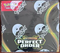 Pokemon Mega Evolution Perfect Order Booster Box - Factory Sealed - Image 1