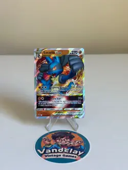 Lucario VSTAR SWSH214 Sword & Shield Promo Holo Near Mint - Image 1