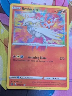 Reshiram 017/072 Amazing Rare Shining Fates Pokemon NM - Image 1