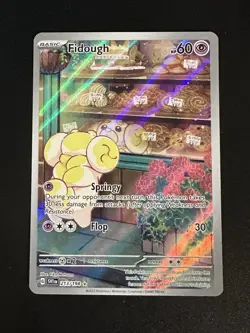 Fidough 213/198 Pokemon Scarlet & Violet Base Set Illustration Rare Holo NM - Image 1