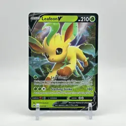Pokemon Leafeon V (13/160) Crown Zenith NM HOLO - Image 1