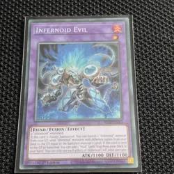Infernoid Evil Yu-Gi-Oh! Secret Rare 1st Ed BLTR-EN013 - Image 1