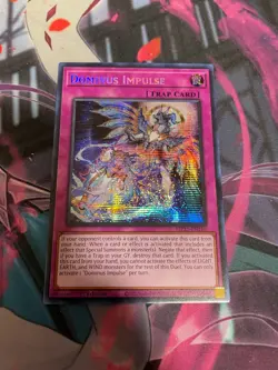 YUGIOH - DOMINUS IMPULSE - SECRET RARE - 1ST ED - MP25 - NM - Image 1