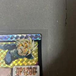 Dragon Ball Z Trunks Holo Card Used Condition Shiny Design Choose One - Image 2