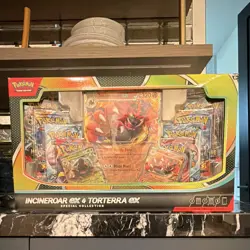 Pokemon Pokemon TCG Incineroar ex & Torterra ex Special Collection Box Promo - Image 1