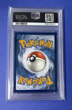 2024 Pokemon PAF EN Mew ex Shiny Ultra Rare #216 PSA 9 MINT - Image 2