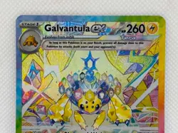 Pokemon Stellar Crown - Galvantula EX 168/142 - SIR - NM/M Condition - Image 2