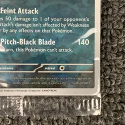 Pokemon TCG Obsidian Flames Umbreon 130/197 GameStop Stamped Promo Sealed - Image 3