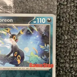 Pokemon TCG Obsidian Flames Umbreon 130/197 GameStop Stamped Promo Sealed - Image 4