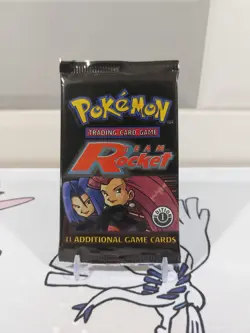 HEAVY Pokemon 1st Edition Team Rocket Booster Pack WOTC Brand New 21.12g - Image 1
