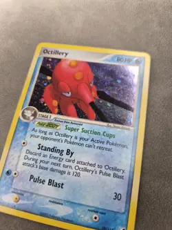 Pokemon TCG Octillery 10/115 Holo Rare EX Unseen Forces - LP - Image 3
