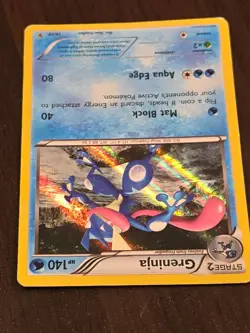 Greninja 14/39 Kalos Starter Set Pokemon Holo 2013 MP - Image 3