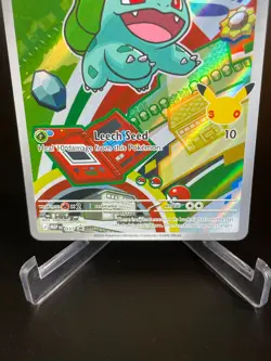 Pokemon Bulbasaur - 037 - First Partner Illustration Rare Promo #037 - Image 3