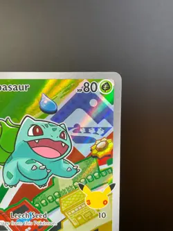 Pokemon Bulbasaur - 037 - First Partner Illustration Rare Promo #037 - Image 4