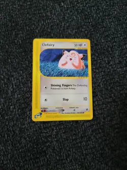 Pokemon Expedition Set Regular Finish Clefairy 101/165 NM-MT OC1115 - Image 1