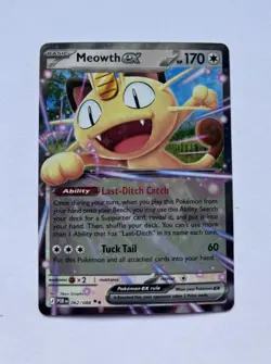 Meowth ex 062/088 Perfect Order Double Rare Holo English Pokemon TCG NM - Image 4