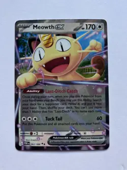 Meowth ex 062/088 Perfect Order Double Rare Holo English Pokemon TCG NM - Image 5