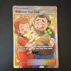 The Pokemon Company Pokemon Fan Club 155/156 SM Ultra Prism Full Art Holo UR EN - Image 1