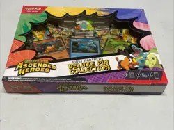 Pokemon Mega Evolution Ascended Heroes Deluxe Pin Box Chikorita Tepig Totodile - Image 3