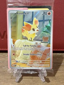 Pokemon TCG Fennekin Sealed Mega Evolution Promo 080 - Image 1