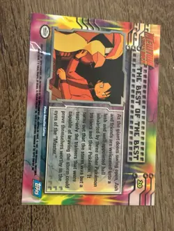 1999 Topps Pokemon the First Movie The Best of Best Silver Foil #20 Blue Logo - Image 3
