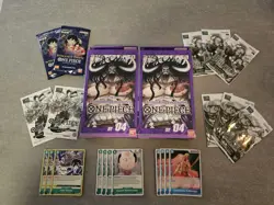 One Piece TCG Competitive Lot - 2x ST04 starter deck 4, 2x romance dawn, Packs! - Image 1