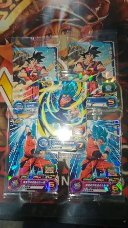Dragon Ball Trading Card Goku Vegeta Vegito Gogeta From Subscription - Image 1