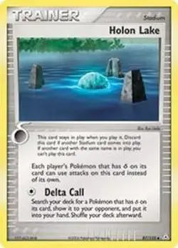 Holon Lake 87/110 Holon Phantoms Pokemon Card NM - Image 1