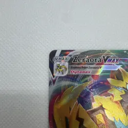 Pokemon TCG Zeraora VMAX Holo Ultra Rare Card Crown Zenith 054/159 NM Condition - Image 2