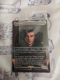 Sealed Zack Fair Magic the Gathering MTG Promo Card (FF7 Rebirth Switch 2 Bonus) - Image 2