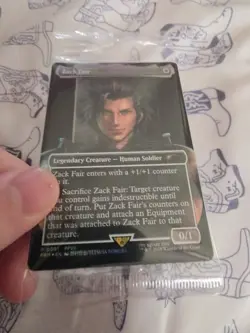 Sealed Zack Fair Magic the Gathering MTG Promo Card (FF7 Rebirth Switch 2 Bonus) - Image 3