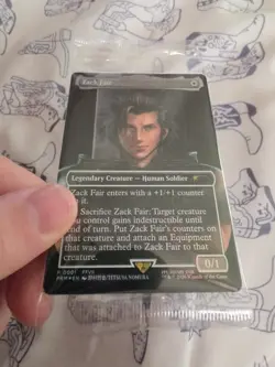 Sealed Zack Fair Magic the Gathering MTG Promo Card (FF7 Rebirth Switch 2 Bonus) - Image 4