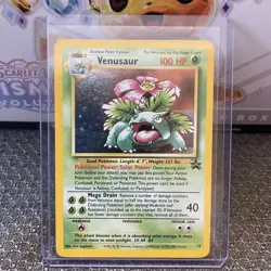 2000 Pokemon VENUSAUR Holo BLACK STAR PROMO Set Card #13 RARE Nintendo WOTC NM - Image 1