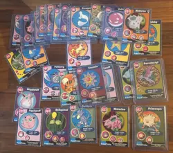 1999 Burger King Pokemon Cards Lot Of 28 Promo Trivia Poketrivia - Image 1