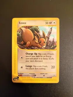 Pokemon Card - Eevee 75/147 Aquapolis - Nm - Eng - Image 1