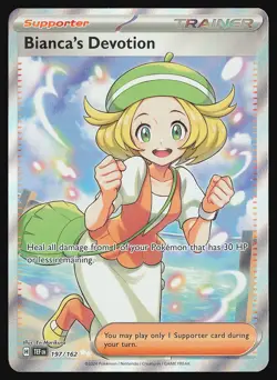 SV05: Temporal Forces Bianca's Devotion #197/162 Pokemon Card - Image 1