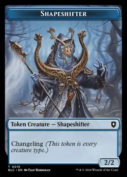 Pest // Shapeshifter Double-Sided Token - MTG Cards Shop - Image 2