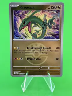 Pokemon Rayquaza Ascended Heroes Friend Ball Reverse Holo Rare 153/217 NM!!! - Image 1