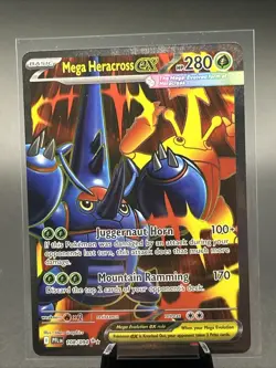 Pokemon Phantasmal Flames Mega Heracross Ex 108/094 - Full Art Rare 2025 - Image 1