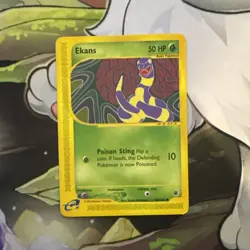 Pokemon Ekans Common Normal Expedition 2002 108/165 LP - Image 1