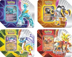 Pokemon Paradox Destinies Tin - 8 Tin Case - Image 1