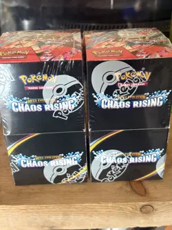 Pokemon TCG Mega Evolution Chaos Rising Half Booster Display Box New & Sealed - Image 1