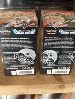 Pokemon TCG Mega Evolution Chaos Rising Half Booster Display Box New & Sealed - Image 3