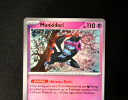 Pokemon Card - Munkidori 044/131 Master Ball Reverse Prismatic Evolutions - NM ⭐ - Image 2
