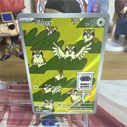 Pokemon TCG OBF 151 Pidgey 207/197 Holo Illustration rare English - Image 1