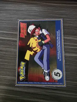 NM - Machamp #68 Pokemon Burger King 1999 PokeTrivia Movie Card Original 151 - Image 2