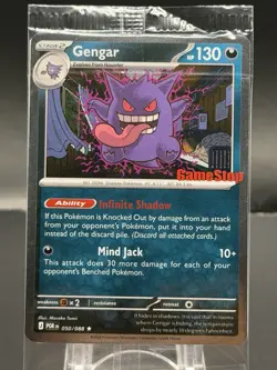 Pokemon TCG Gengar 050/088 Perfect Order GameStop Stamped Promo Sealed - Image 1