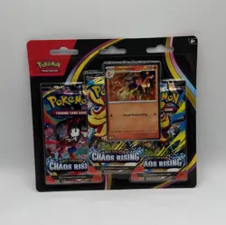 Pokemon Mega Evolution Chaos Rising - Charmeleon Sealed 3-Pack Booster Blister - Image 1